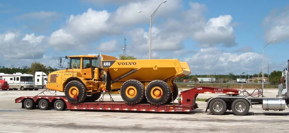 heavy haul shipping lowboy