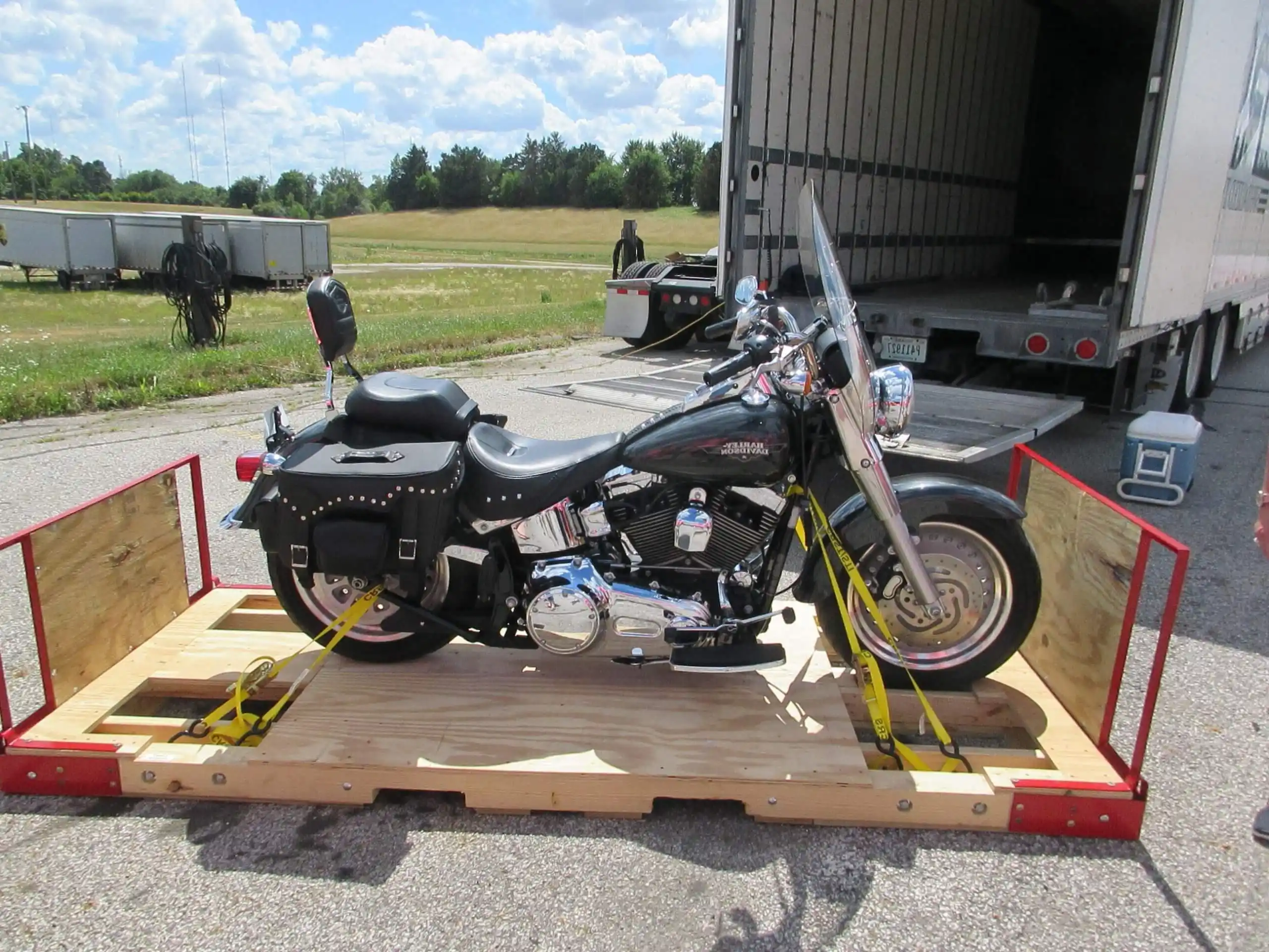 motorcycle transport