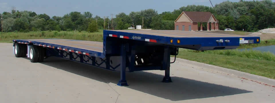 heavy haul step deck trailer